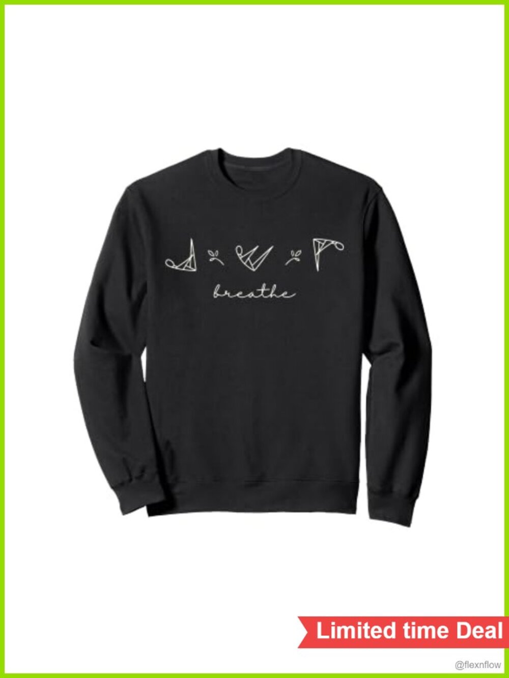 Classic Fit Crewneck Sweatshirt Seamless Body Pilates Daily Wear